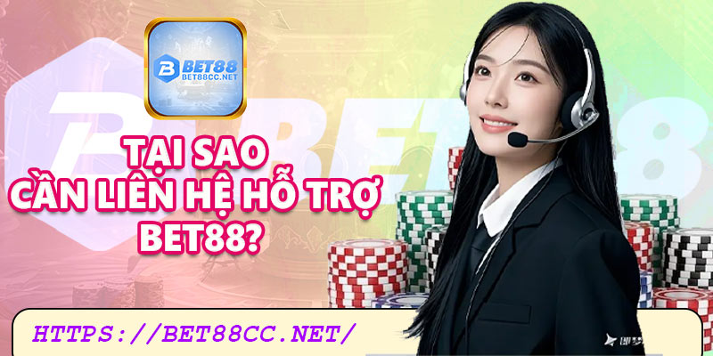 Tại sao cần liên hệ hỗ trợ Bet88?